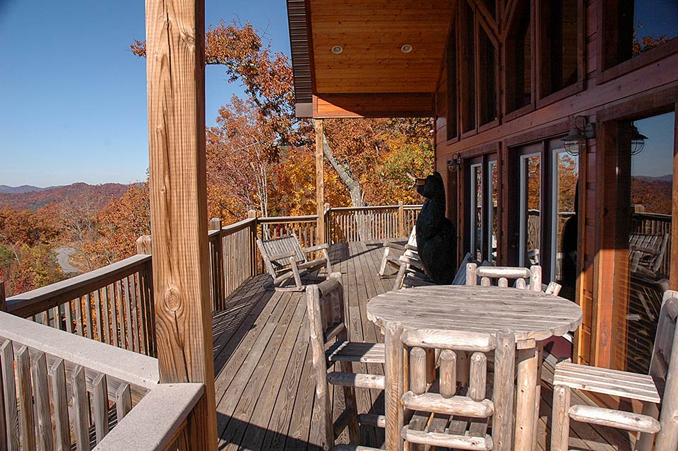 Wonderful cabin with a great view in Wears Valley