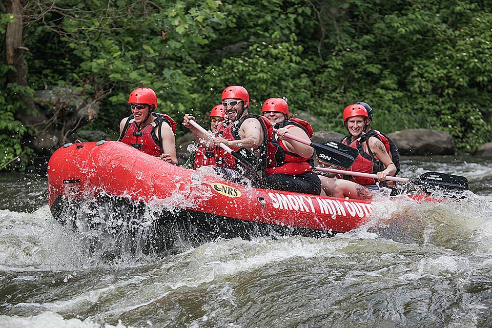 Ride the rapids and float lazily down the river, your choice.